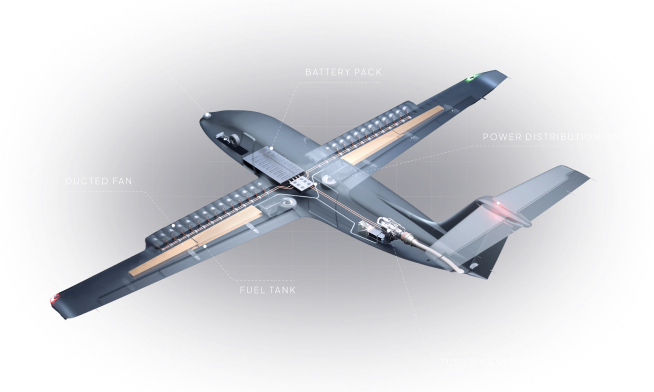 Flight in city